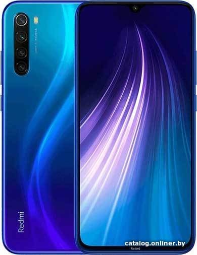 

Смартфон Xiaomi Redmi Note 8 2021 4GB/128GB (синий нептун)