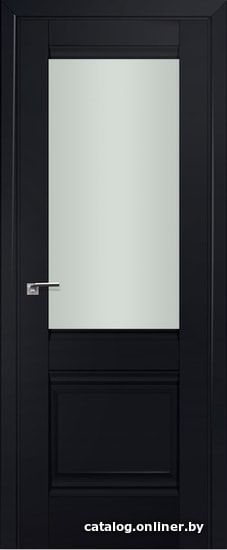 

Межкомнатная дверь ProfilDoors Классика 2U 60x200 (черный/стекло матовое)