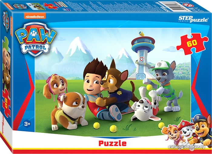 

Мозаика/пазл Step Puzzle Щенячий патруль 81183 (60 деталей)