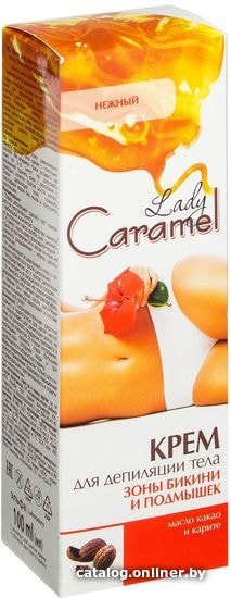 

Крем Lady Caramel Для зоны бикини и подмышек 100 мл