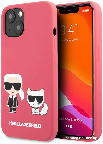 

Чехол для телефона CG Mobile Karl Lagerfeld для Apple iPhone 13 KLHCP13MSSKCP