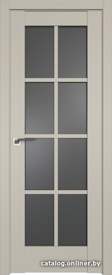 

Межкомнатная дверь ProfilDoors 101U 80x200 (шеллгрей/стекло графит)