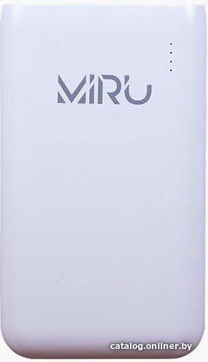 

Внешний аккумулятор Miru LP-1018A (белый)
