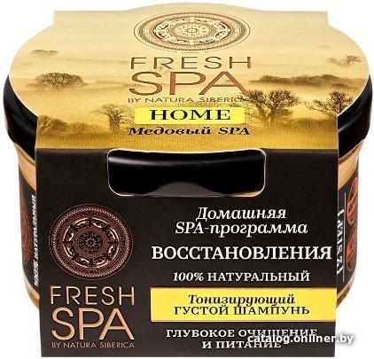 

Natura Siberica Fresh SPA home густой Тонизирующий. Медовый 170 мл