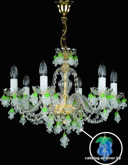 

Подвесная люстра ArtGlass Gizela Vi. Vino Light Blue St