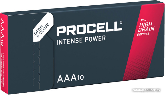 

Батарейка DURACELL Procell Alkaline Intense Power AAA 10 шт.