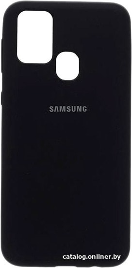 

Чехол для телефона EXPERTS Soft-Touch для Samsung Galaxy M31 с LOGO (черный)
