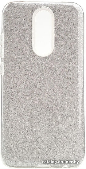 

Чехол для телефона EXPERTS Diamond Tpu для Xiaomi Redmi 8A (серебристый)