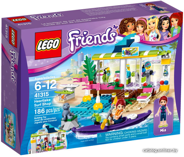 

Конструктор LEGO Friends 41315 Серф-станция