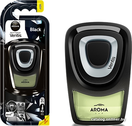 

Aroma Car Ароматизатор жидкостный Ventis Black 63104