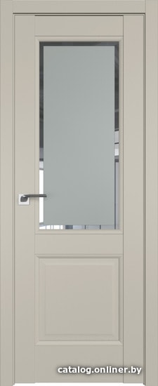 

Межкомнатная дверь ProfilDoors 2.42U 50x200 (шеллгрей, стекло square матовое)