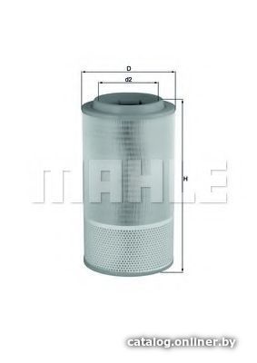 

Воздушный фильтр Mahle Knecht LX1024