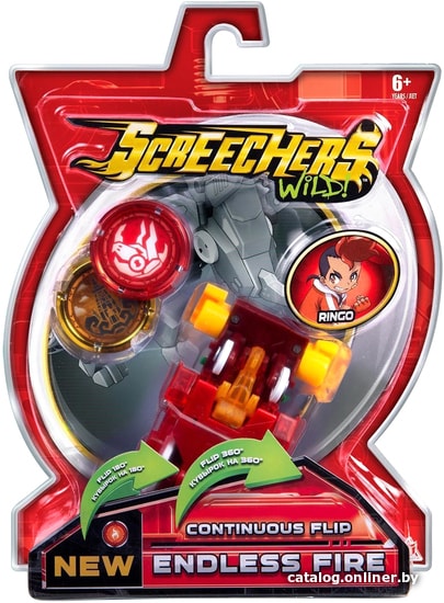 

Трансформер Screechers Wild Машинка-трансформер Эндлес Файр л4
