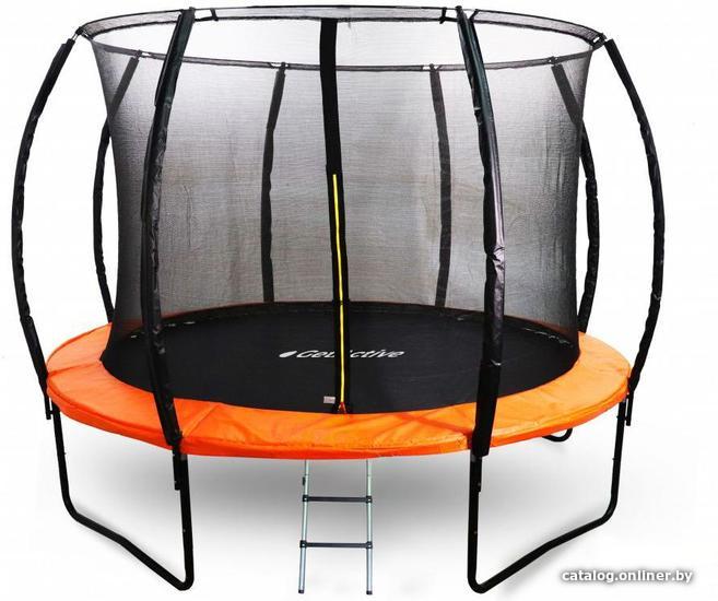 

Батут GetActive Jump PRO 8FT с лестницей и внутренней сеткой (оранжевый)