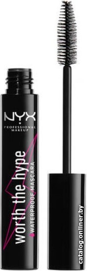 

Тушь для ресниц NYX Professional Makeup Worth The Hype Waterproof (01 Black) 7 мл