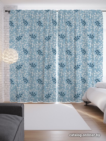 

Комплект штор JoyArty Зимние ягоды 1.45x2.65 м p_380810_145x265 (2 шт)