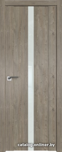 

Межкомнатная дверь ProfilDoors 2.04XN 90x200 (каштан темный, стекло lacobel белый лак)