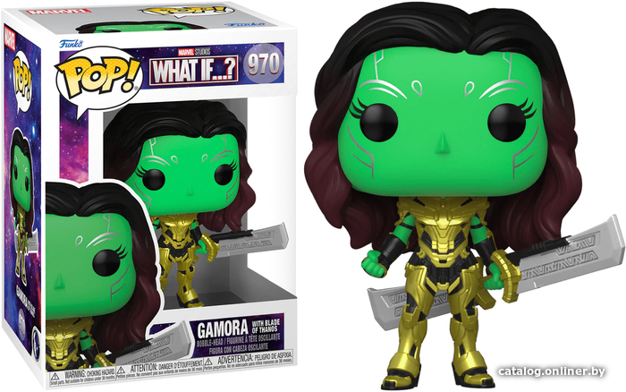 

Фигурка Funko POP! What If S3 - Gamora w/Blade of Thanos 58651