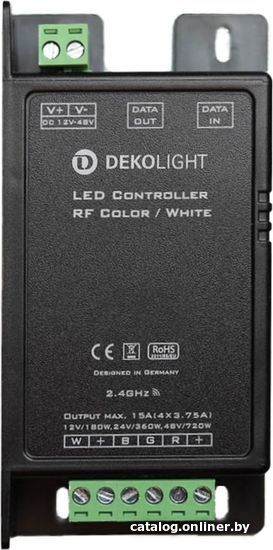 

Диммер для одноцветных лент (без RGB) Deko-Light RF Color + White