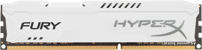 

Оперативная память HyperX Fury White 8GB DDR3 PC3-12800 HX316C10FW/8