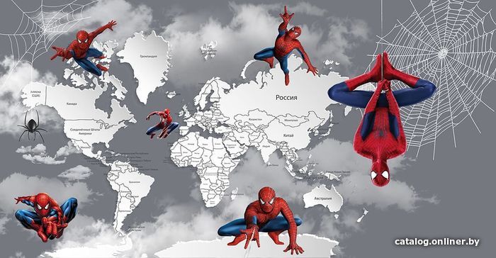 

Виниловые обои Citydecor Superhero Spiderman 1 500x270