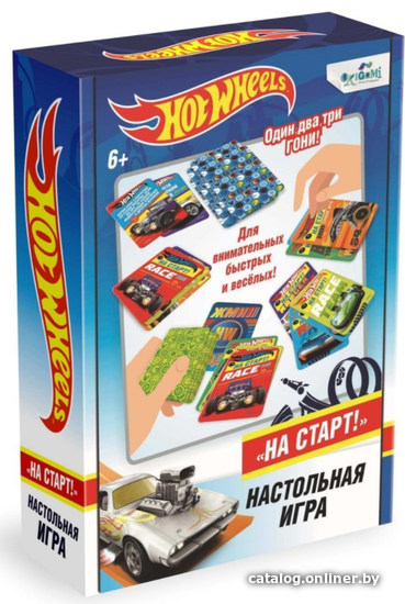 

Настольная игра Origami Game Hot Wheels. На старт! 5908