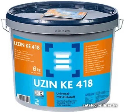 

Клей для винила Uzin KE 418 6 кг