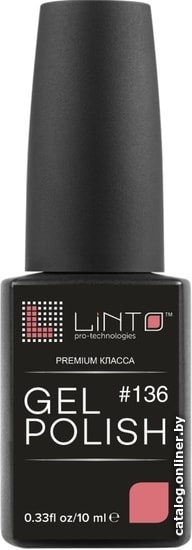 

Гель-лак Linto Gel Polish (тон 136) 10 мл