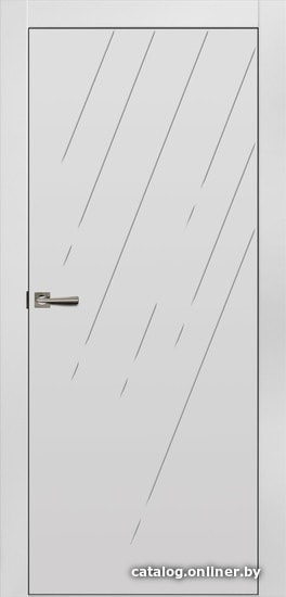 

Межкомнатная дверь Динмар Эстет 1 60x200 (белый)