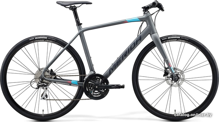 

Велосипед Merida Speeder 100 S/M 2021 (матовый серый)