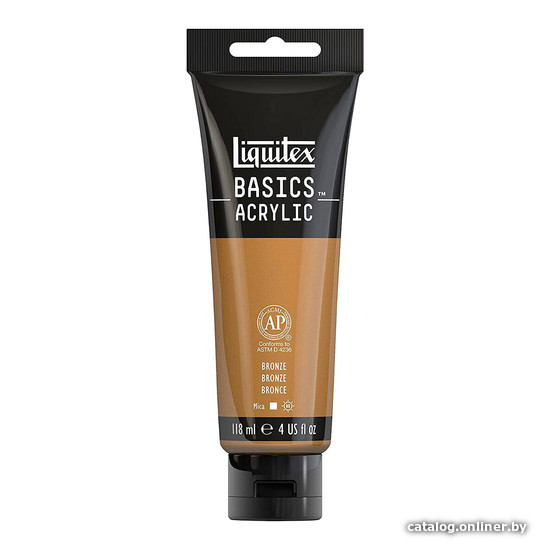 

Акриловая краска Liquitex Basics 1046229 (118 мл, бронза)