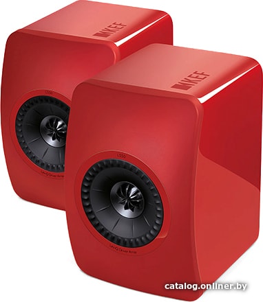 

Полочная акустика KEF LS50 (красный)