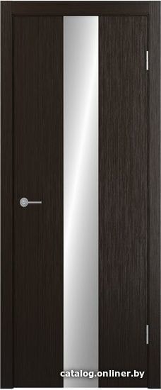 

Межкомнатная дверь Юркас Stark ST13 ДО 90x200 (венге, зеркало)