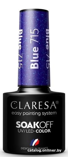 

Гель-лак Claresa Hybrid Blue 715 5 мл