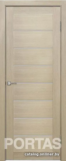

Межкомнатная дверь Portas S21 90x200 (лиственница крем, стекло мателюкс матовое)