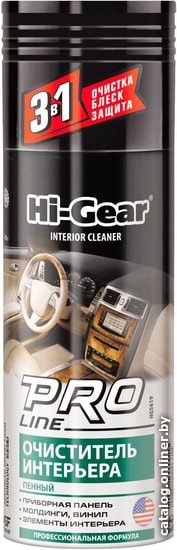 

Hi-Gear PRO Line Очиститель интерьера 280 г HG5619