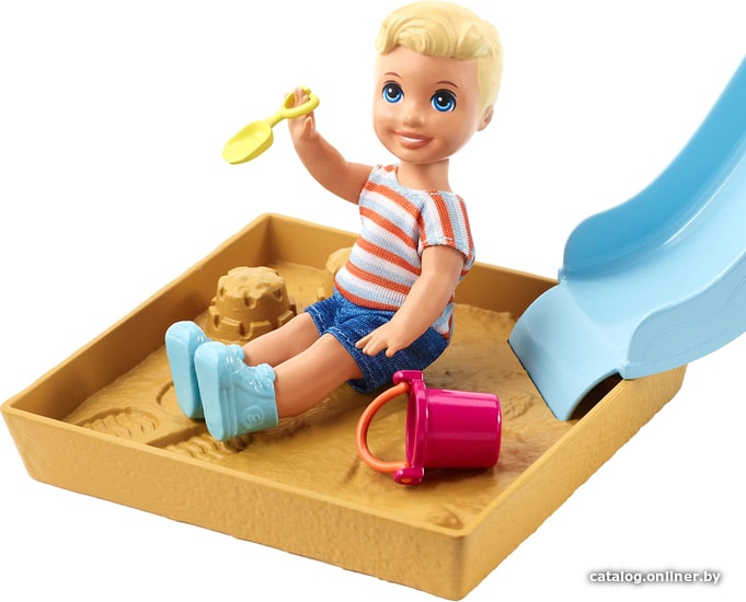 

Кукла Barbie Skipper Babysitters INC Doll & Playset FXG96