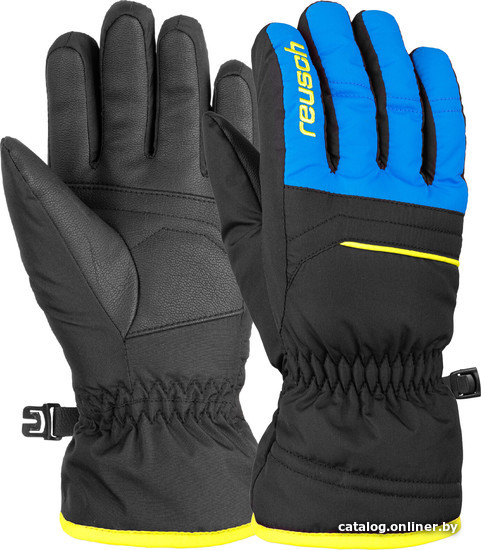 

Перчатки Reusch Alan 6061115 7002 (р-р 5, black/brilliant blue/safety yellow)