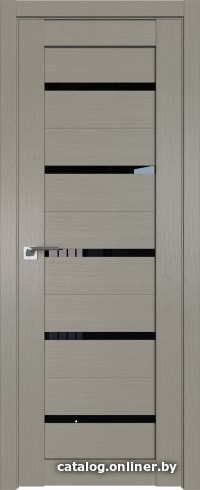 

Межкомнатная дверь ProfilDoors 7XN 40x190 (стоун, стекло черный триплекс)