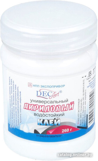 

Клей художественный DecArt акриловый 14-250-001 (250 мл)