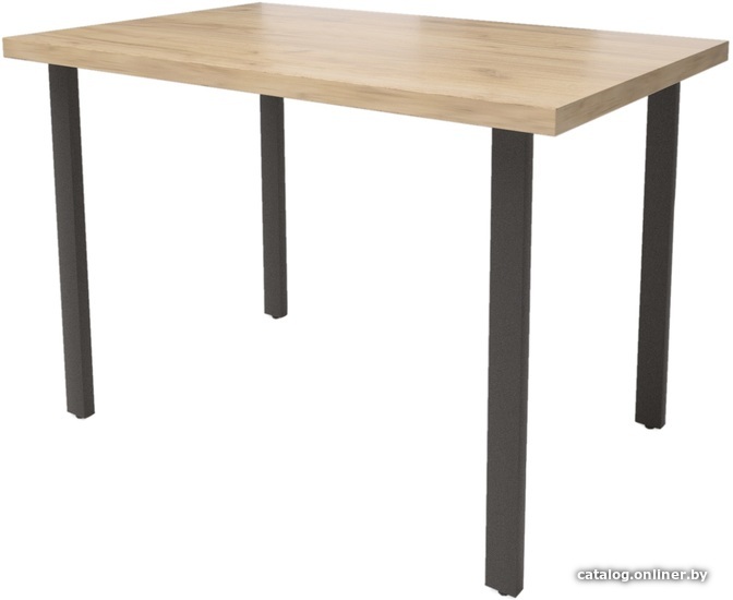 

Кухонный стол Millwood Лофт Прага Л 120x70 (18 мм, дуб золотой Craft/черный)