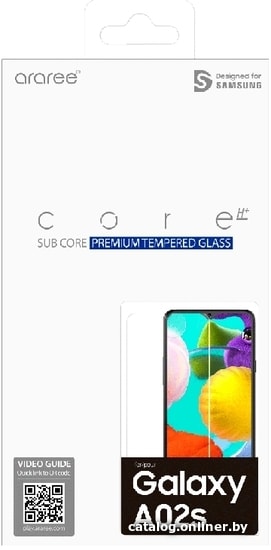 

Защитное стекло Araree для Samsung Galaxy A02s 2.5D (прозрачное)
