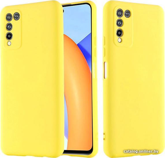 

Чехол для телефона Case Liquid для Honor 10X Lite (желтый)