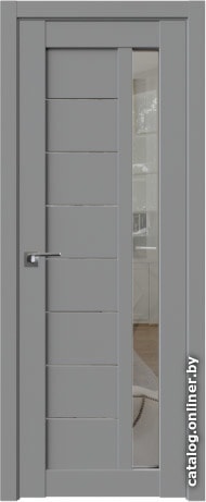 

Межкомнатная дверь ProfilDoors 37U 90x200 (манхэттен, стекло прозрачное)