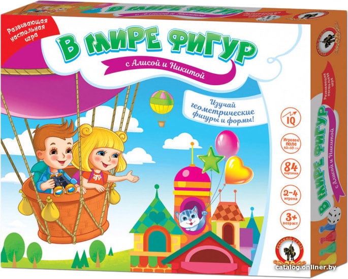 

Развивающая игра Русский стиль В мире фигур с Алисой и Никитой 03440