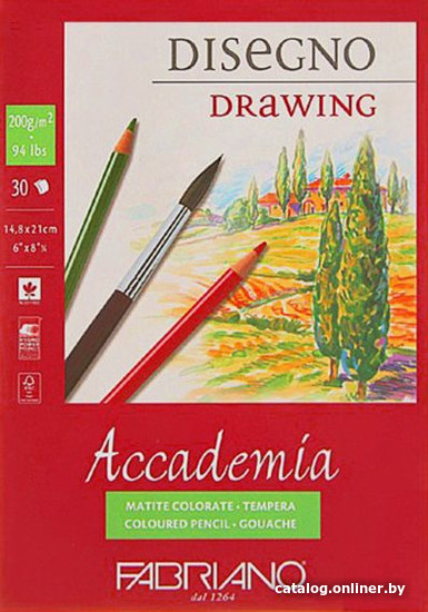 

Альбом для рисования Fabriano Accademia 41201421 (30 л)