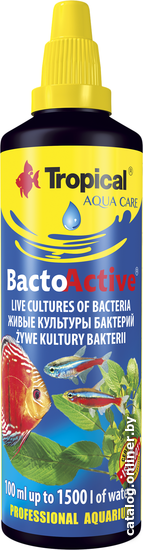 

Средство для ухода за водой Tropical Bacto-Active (100 мл)