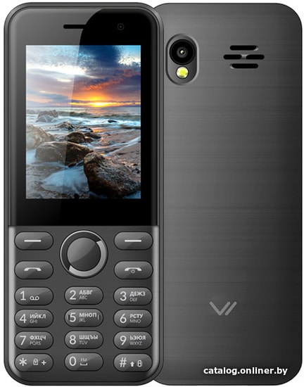 

Кнопочный телефон Vertex D567 (черный)