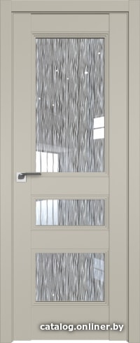 

Межкомнатная дверь ProfilDoors 69U 70x200 (шеллгрей, стекло дождь белый)
