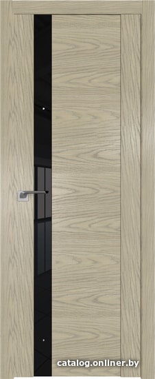 

Межкомнатная дверь ProfilDoors 62N (дуб sky крем, стекло черный лак)